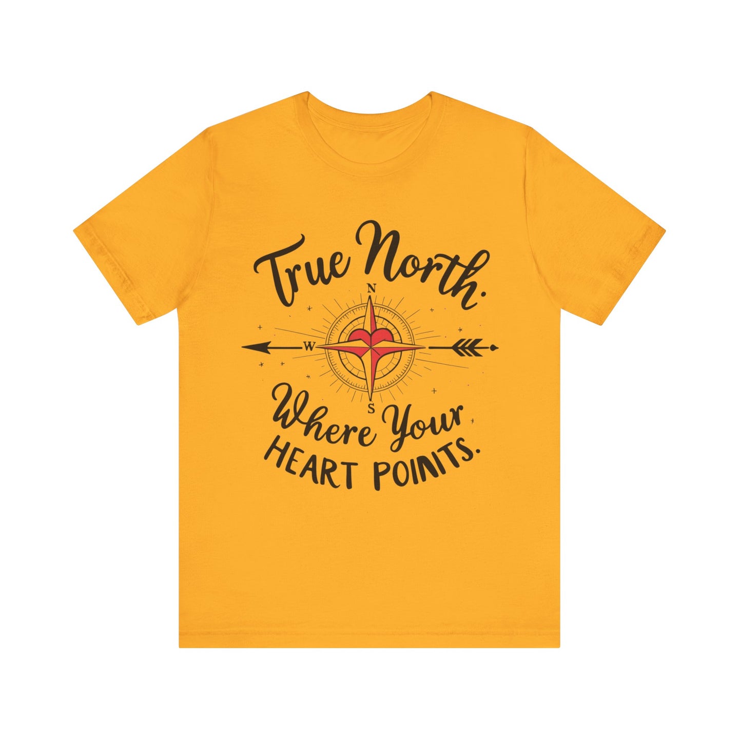 True North , Elegant Compass Tee